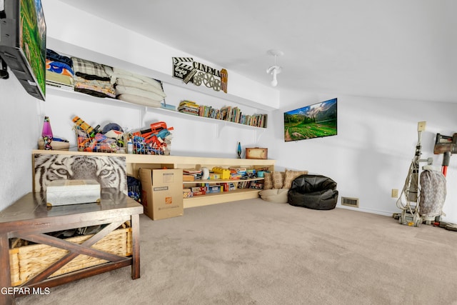 724 Gary Ln, El Paso, TX 79922 - game room featuring carpet flooring