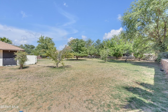 724 Gary Ln, El Paso, TX 79922 - view of yard
