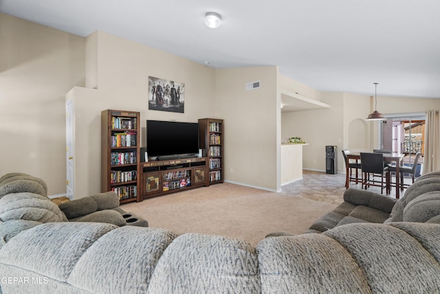 7009 Falling Leaf Cir, El Paso, TX 79934 - carpeted living area with baseboards