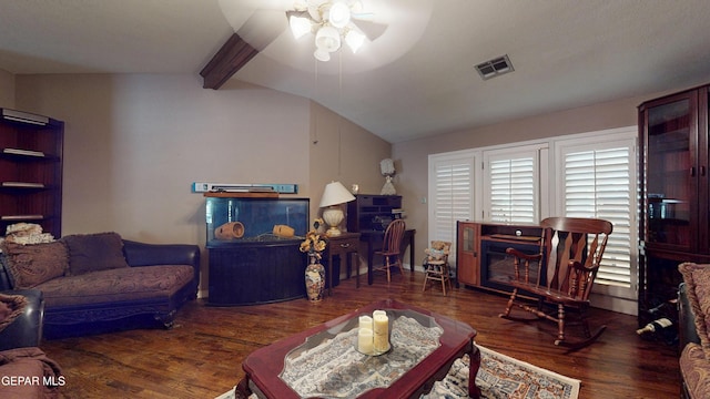 492 Country Oaks Dr, El Paso, TX 79932 - living area with a ceiling fan and wood finished floors