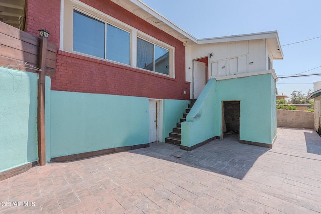2712 Federal Ave, El Paso, TX 79930 - view of patio / terrace with stairway
