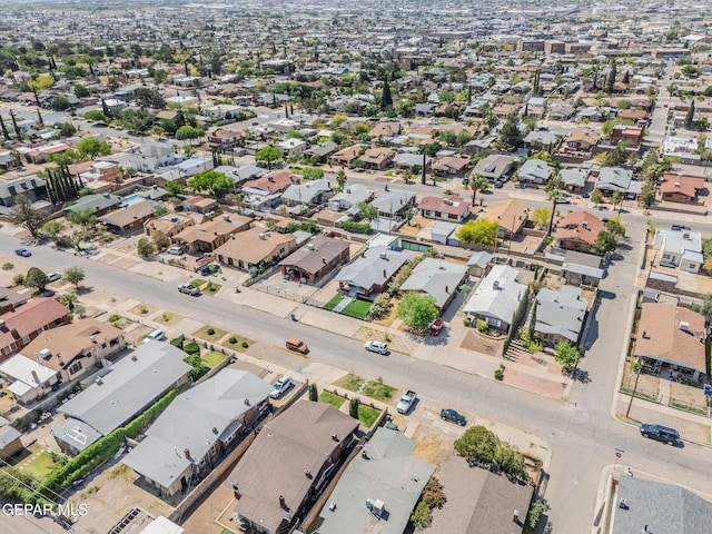 2712 Federal Ave, El Paso, TX 79930 - aerial view of property and surrounding area with nearby suburban area