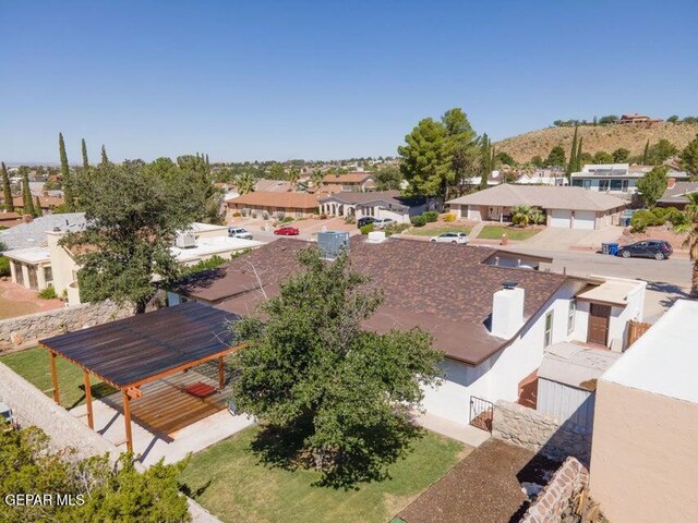 6504 Camino Fuente Dr, El Paso, TX 79912 - aerial perspective of suburban area
