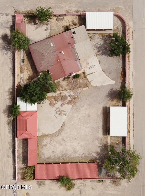 6100 Valley Dr, El Paso, TX 79932 - drone / aerial view