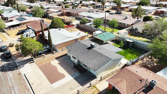 10077 Kirwood St, El Paso, TX 79924 - aerial perspective of suburban area