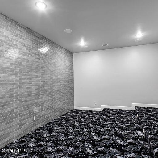7363 Cimarron Rim Dr, El Paso, TX 79911 - empty room featuring recessed lighting