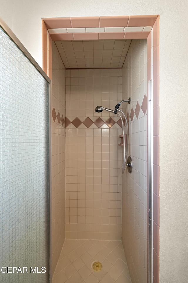 8213 Mineola Dr, El Paso, TX 79925 - bathroom featuring a stall shower