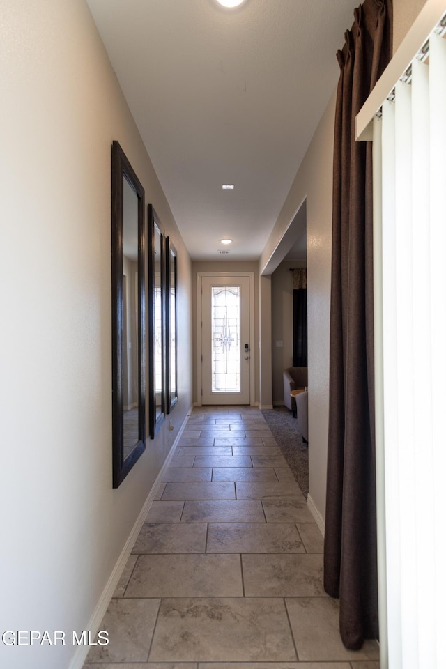 12301 Desert Heights Ct, El Paso, TX 79938 - corridor featuring baseboards