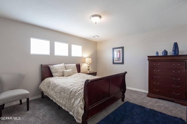 12301 Desert Heights Ct, El Paso, TX 79938 - bedroom with dark colored carpet and baseboards