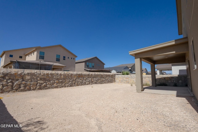 12301 Desert Heights Ct, El Paso, TX 79938 - view of yard featuring a patio