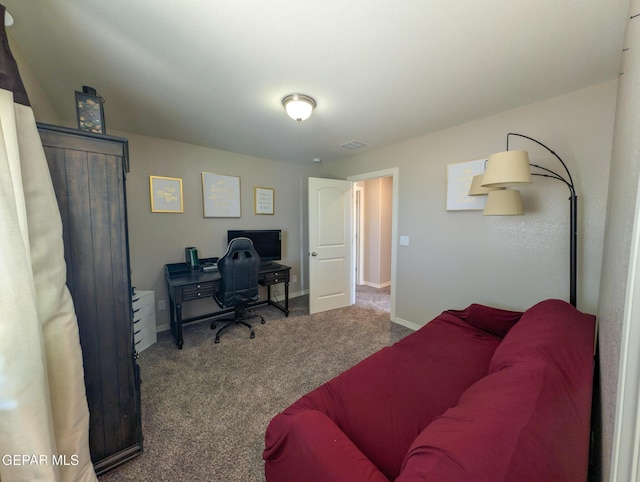 12301 Desert Heights Ct, El Paso, TX 79938 - carpeted office space with baseboards