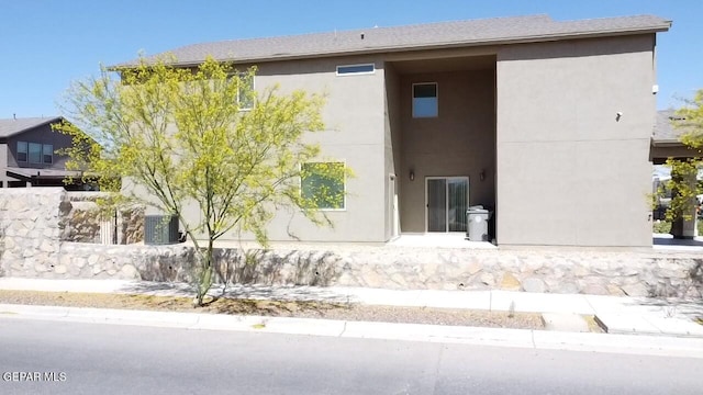 12301 Desert Heights Ct, El Paso, TX 79938 - view of side of home with stucco siding