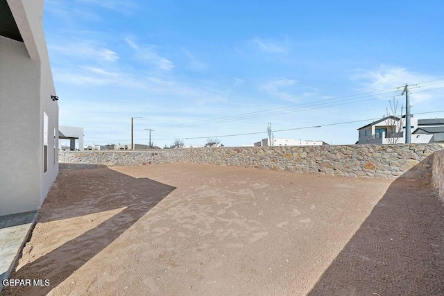 13391 Jeff Winton Dr, El Paso, TX 79928 - view of yard