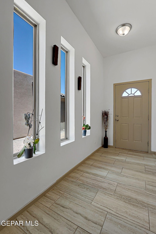 533 Cedarwood Ave, El Paso, TX 79928 - foyer entrance featuring wood finished floors