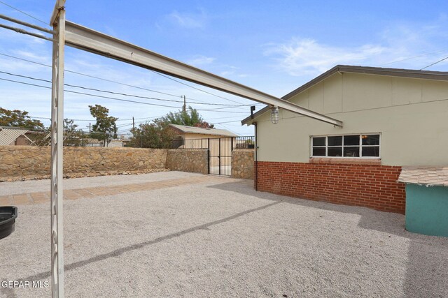 4012 Hastings Dr, El Paso, TX 79903 - view of patio / terrace featuring a gate