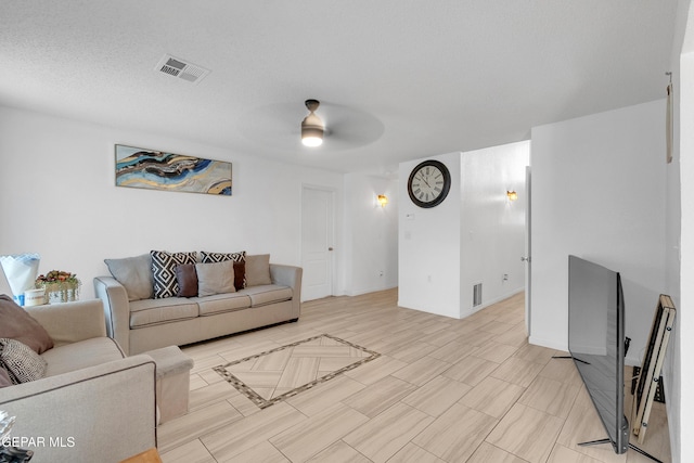 532 Gentry Way, El Paso, TX 79928 - living room featuring ceiling fan
