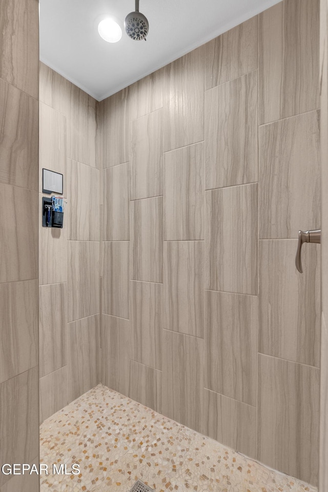 532 Gentry Way, El Paso, TX 79928 - bathroom featuring a tile shower
