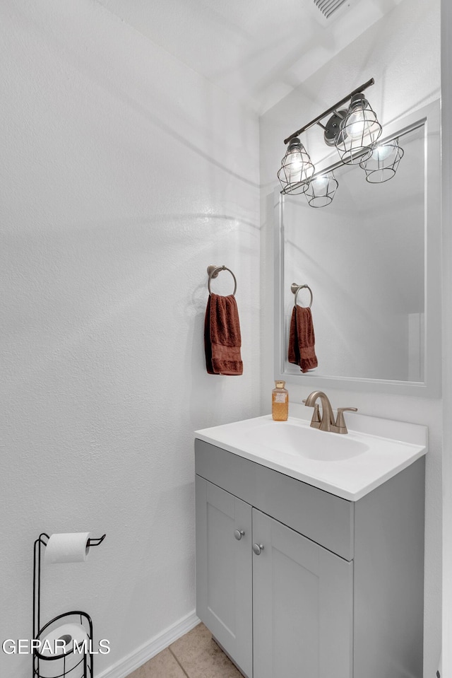 532 Gentry Way, El Paso, TX 79928 - bathroom featuring vanity and tile patterned floors
