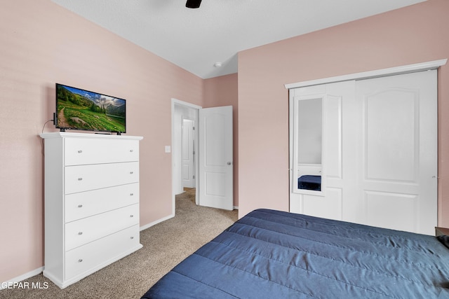 532 Gentry Way, El Paso, TX 79928 - carpeted bedroom with baseboards and a ceiling fan