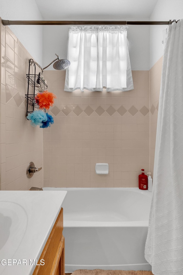 532 Gentry Way, El Paso, TX 79928 - full bathroom with shower / bath combo and vanity