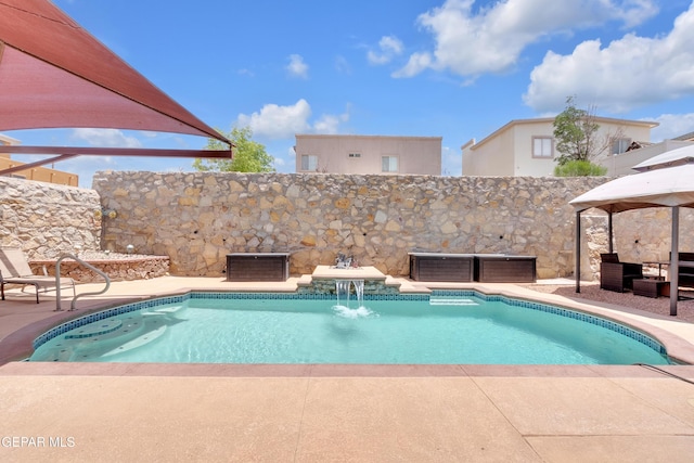 532 Gentry Way, El Paso, TX 79928 - view of pool featuring a patio area
