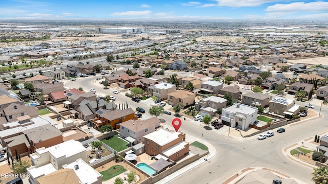 532 Gentry Way, El Paso, TX 79928 - aerial perspective of suburban area