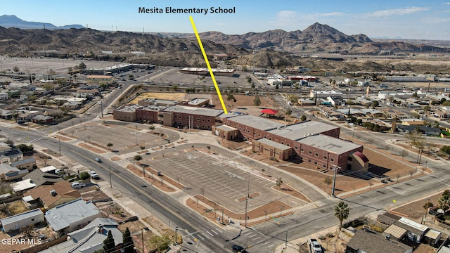 3408 Stanton St 233179, El Paso, TX 79902 - aerial overview of property's location featuring mountains