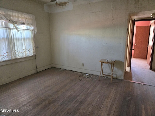3812 Wilson Way, El Paso, TX 79903 - spare room with hardwood / wood-style floors
