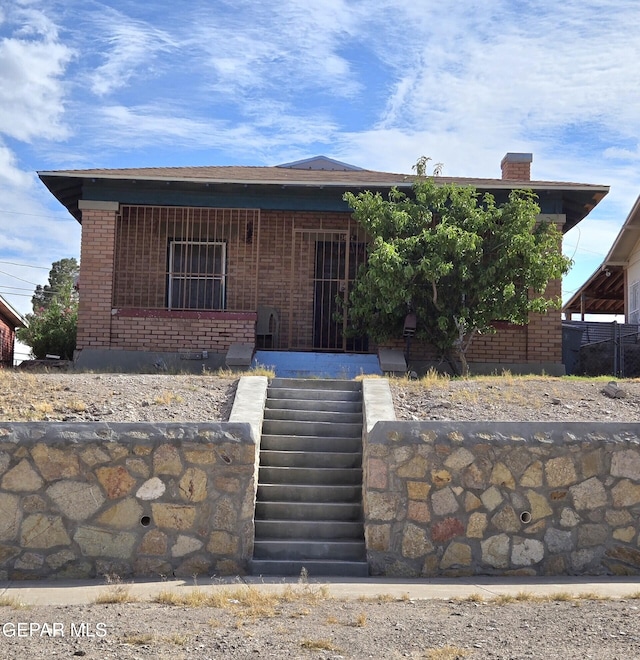 3812 Wilson Way, El Paso, TX 79903 - view of front facade featuring brick siding