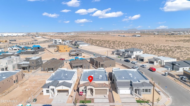 13404 Coldham St, El Paso, TX 79928 - aerial perspective of suburban area