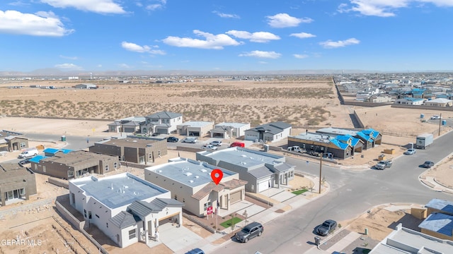 13404 Coldham St, El Paso, TX 79928 - aerial view of a desert landscape