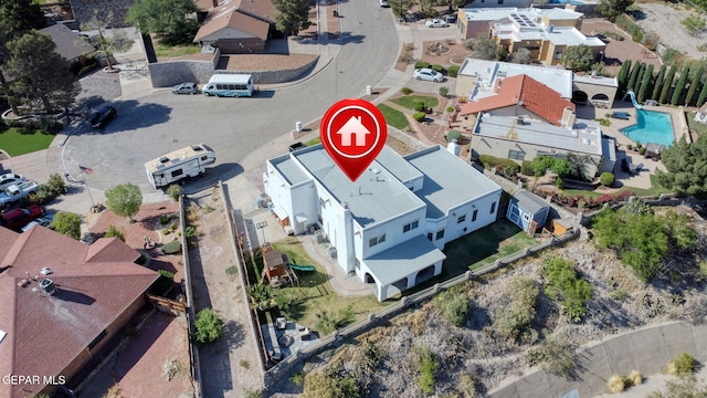 6008 Camino Alegre Dr, El Paso, TX 79912 - aerial view of residential area