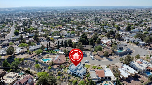 6008 Camino Alegre Dr, El Paso, TX 79912 - view of property location featuring nearby suburban area and a pool area