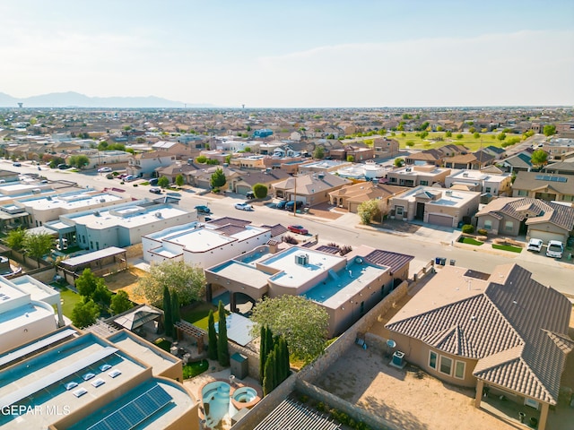 14624 Long Shadow Ave, El Paso, TX 79938 - aerial view of residential area with a mountain backdrop