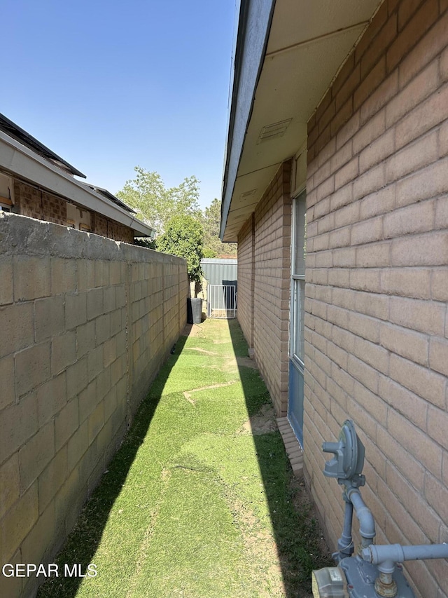 6061 Bridalveil Dr, El Paso, TX 79924 - view of yard