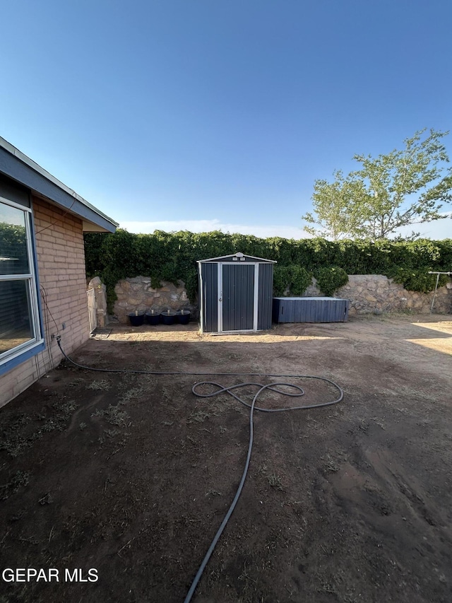 6061 Bridalveil Dr, El Paso, TX 79924 - view of yard