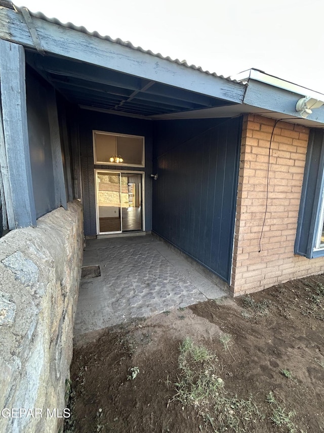6061 Bridalveil Dr, El Paso, TX 79924 - entrance to property featuring brick siding