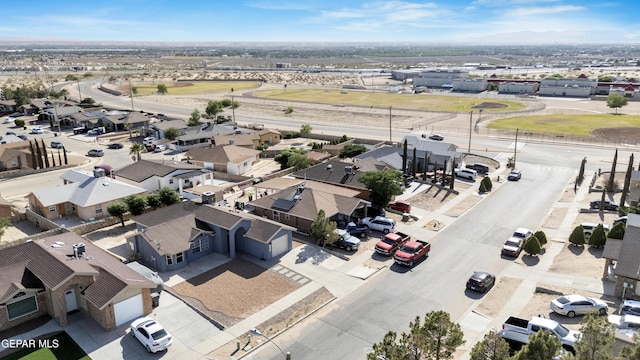 13324 Mitchell Dr, Horizon City, TX 79928 - aerial perspective of suburban area