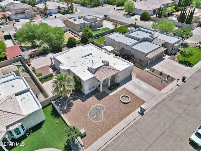 216 Desert Garden Dr, Santa Teresa, NM 88008 - aerial perspective of suburban area