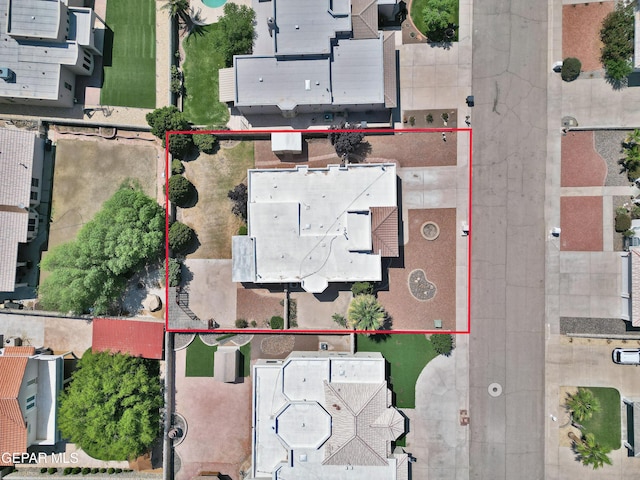 216 Desert Garden Dr, Santa Teresa, NM 88008 - view of property location with property boundaries highlighted