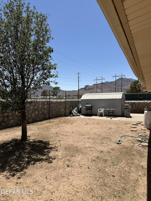 5028 Sagittarius Ave, El Paso, TX 79924 - view of yard