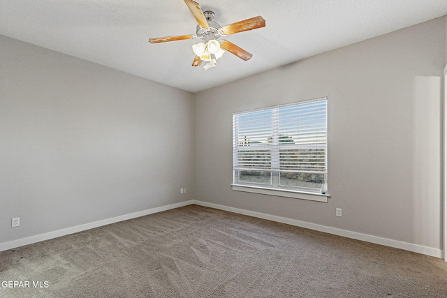 5965 Katelyn Gray Cir, El Paso, TX 79924 - empty room with carpet floors, ceiling fan, and baseboards