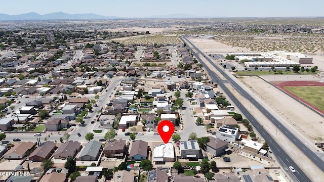 14156 Warren Belin Dr, Horizon City, TX 79928 - view of property location with a mountainous background and nearby suburban area