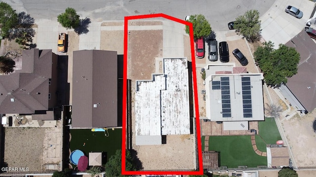 14156 Warren Belin Dr, Horizon City, TX 79928 - view of property location featuring property boundaries highlighted