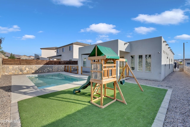 2174 Enchanted Crest Dr, El Paso, TX 79911 - view of play area featuring a patio
