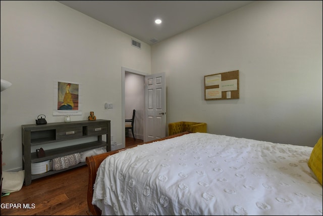 4490 Shadow Willow Dr, El Paso, TX 79922 - bedroom featuring wood finished floors