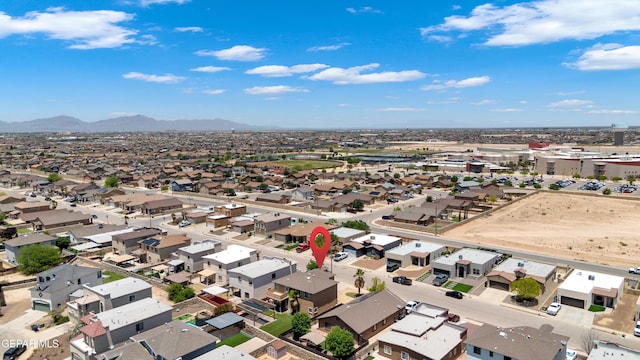 14378 N Cave Dr, El Paso, TX 79938 - drone / aerial view of a mountainous background