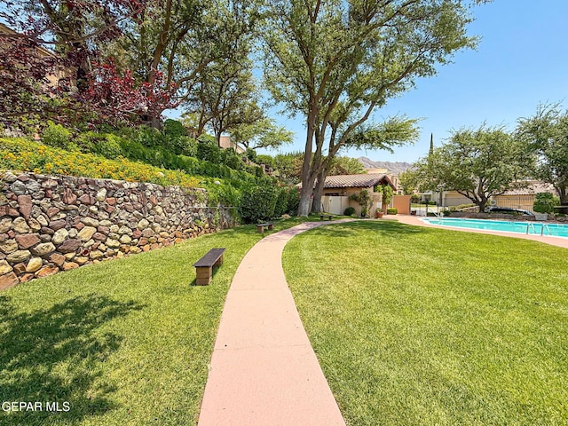 6006 Balcones Ct Unit 19, El Paso, TX 79912 - view of yard