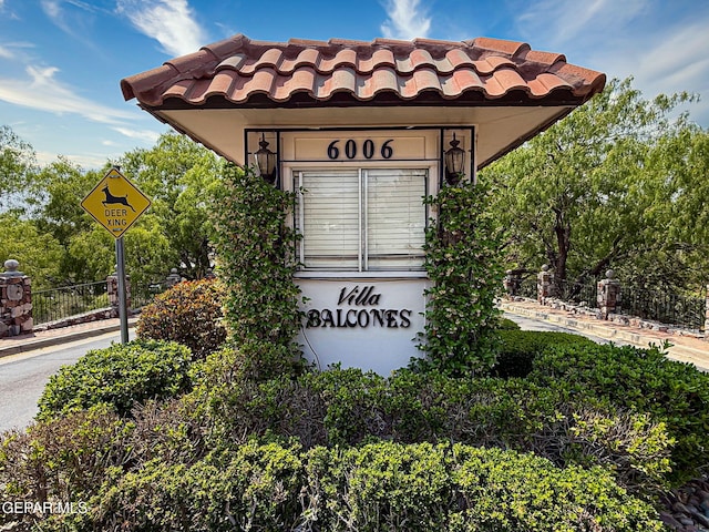 6006 Balcones Ct Unit 19, El Paso, TX 79912 - view of community / neighborhood sign