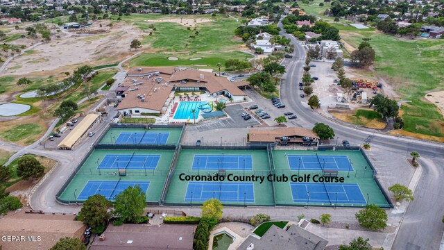 6006 Balcones Ct Unit 19, El Paso, TX 79912 - aerial view of property's location featuring a local golf course